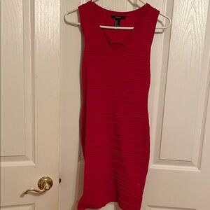 Forever 21 Vibrant Red Mini Dress